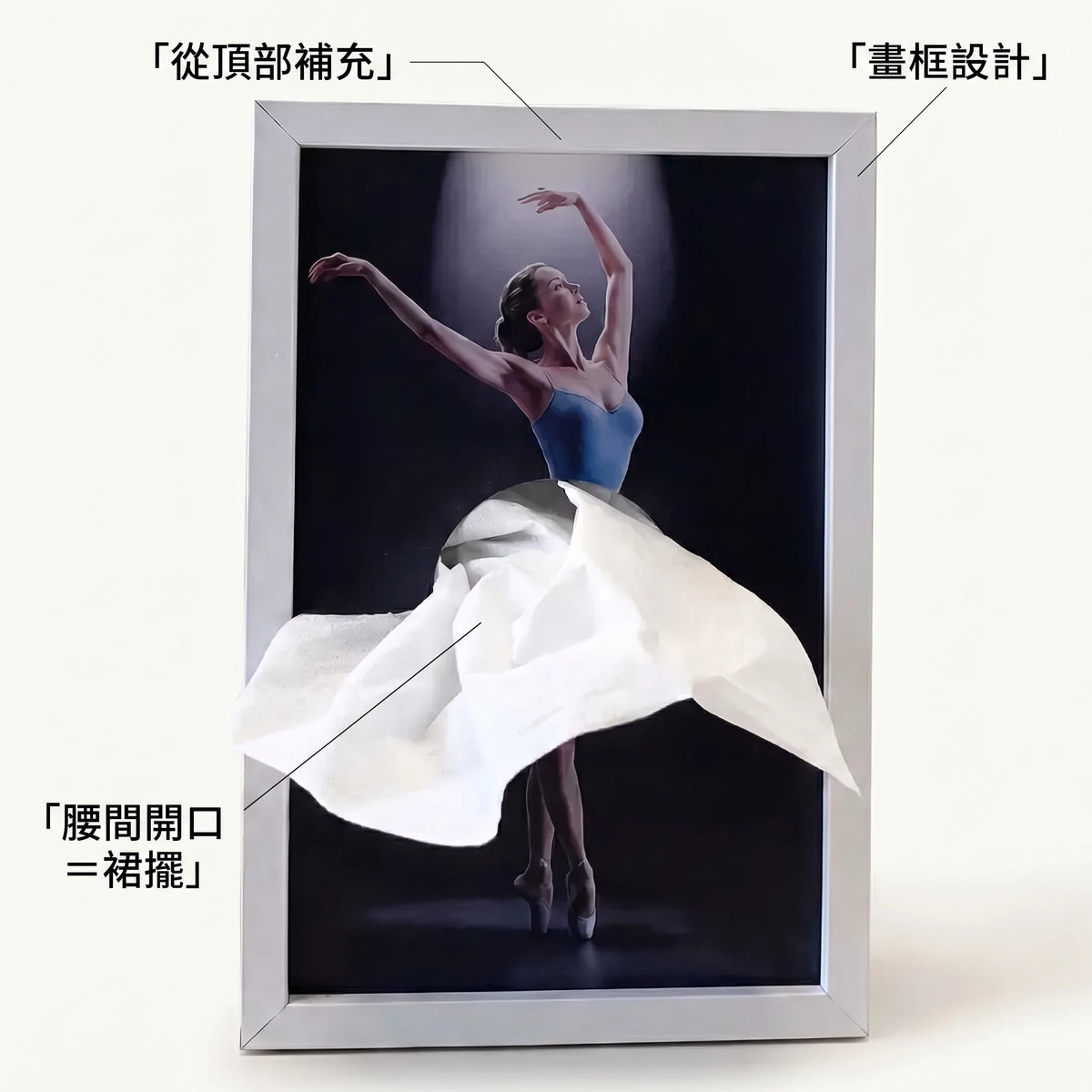 LACIAGA 芭蕾面紙盒