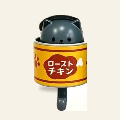 LACIAGA 貓罐頭吸盤掛勾 4入組