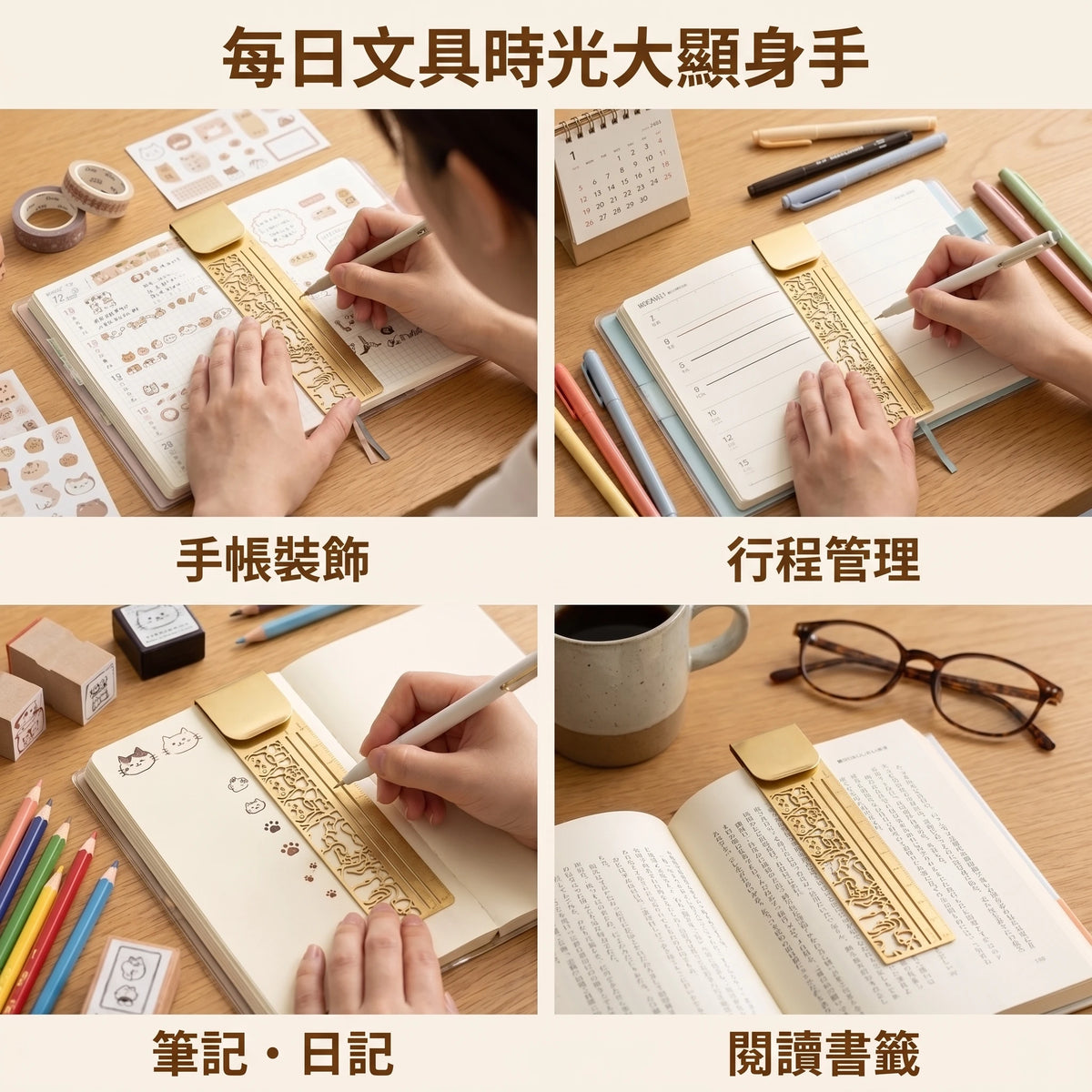 LACIAGA 貓咪造型模板尺