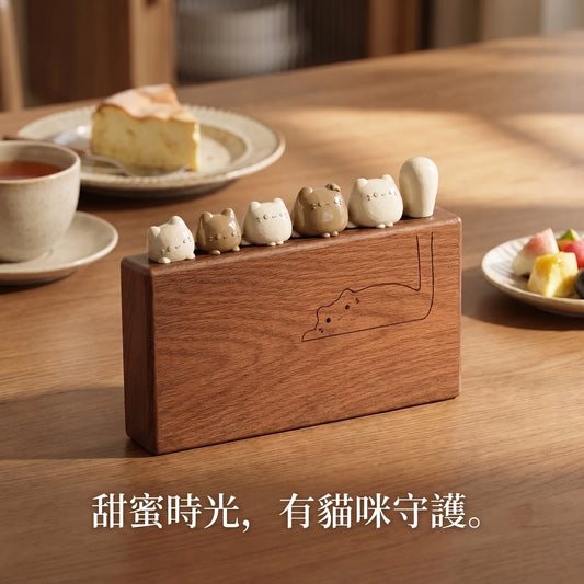 LACIAGA 貓咪水果叉