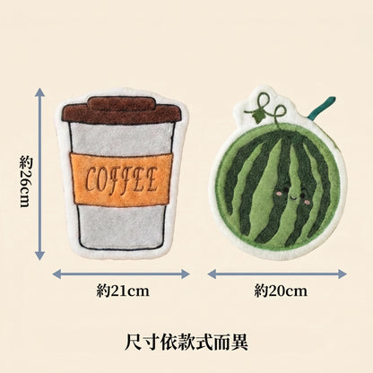 LACIAGA 蓬鬆毛茸茸擦手巾