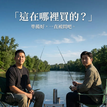LACIAGA 迷你釣魚捲線器項鍊