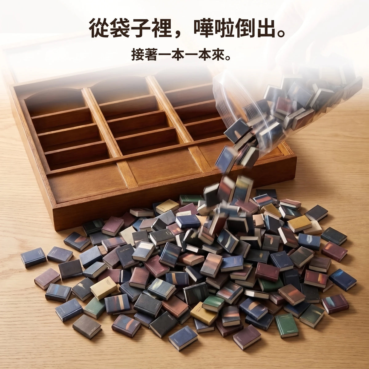 LACIAGA 迷你書櫃擺飾