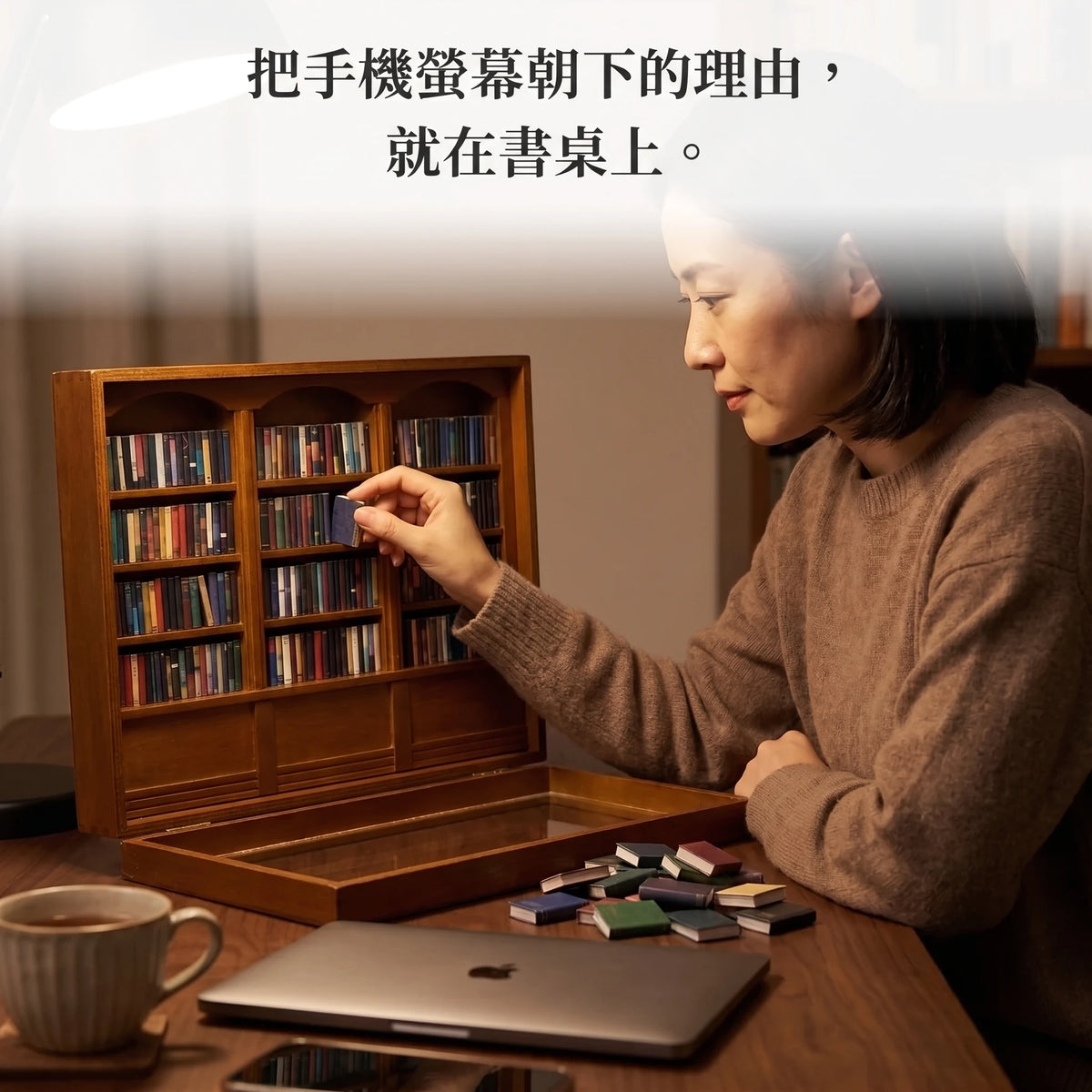 LACIAGA 迷你書櫃擺飾