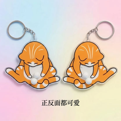 LACIAGA 轉啊轉貓咪鑰匙圈