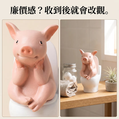 LACIAGA 馬桶動物迷你公仔
