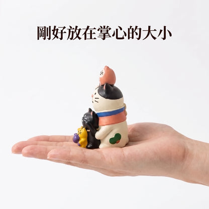 LACIAGA 福氣疊疊招財貓組