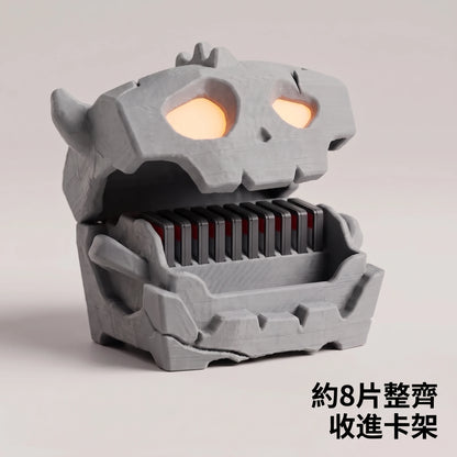 LACIAGA 石頭骷髏 遊戲卡收納盒