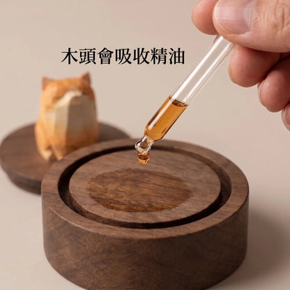 LACIAGA 香氛木雕貓