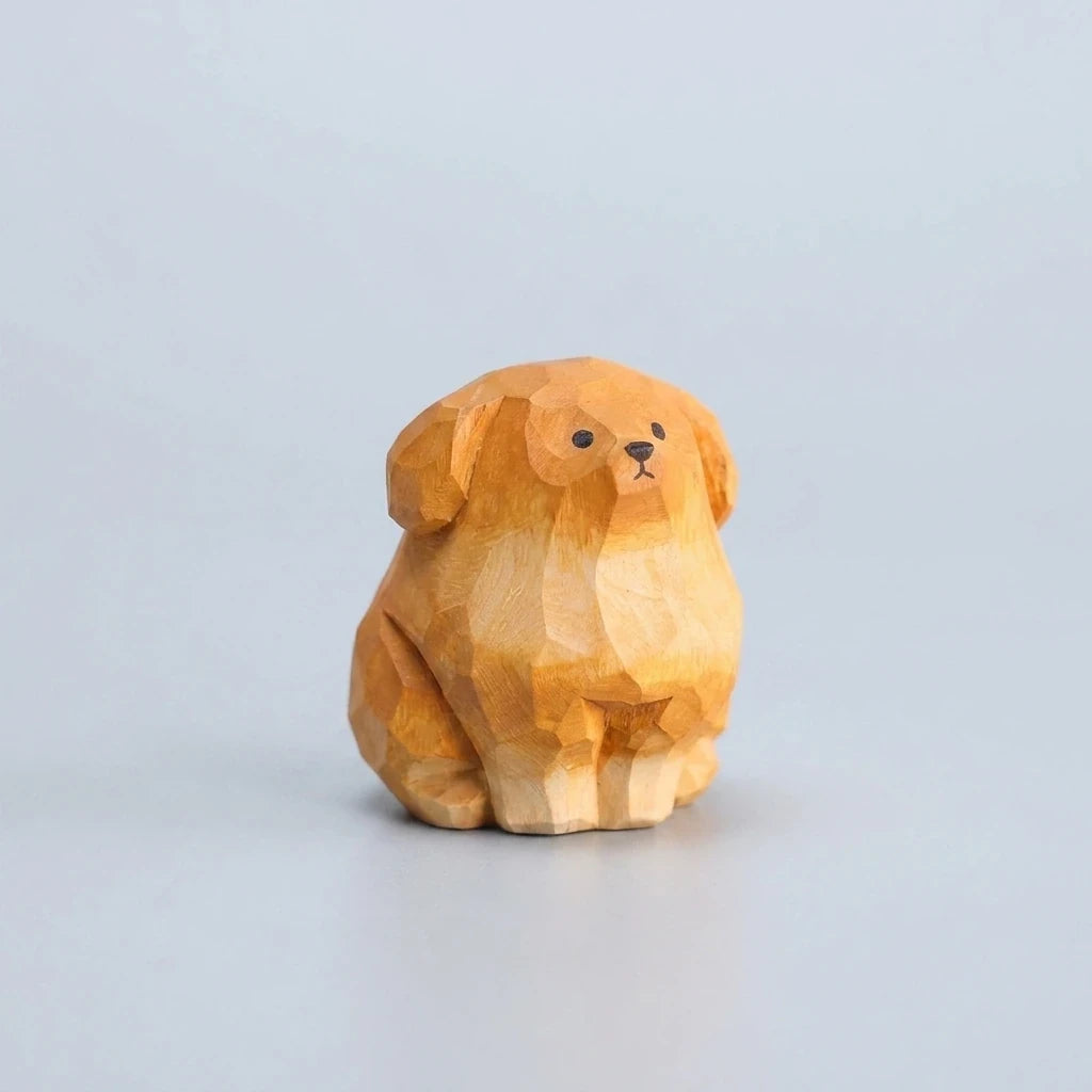 LACIAGA 木雕狗狗