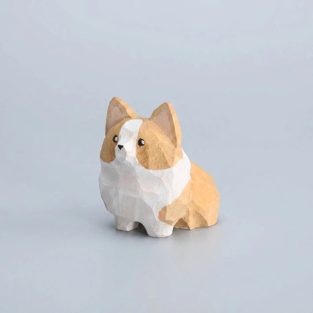 LACIAGA 木雕狗狗