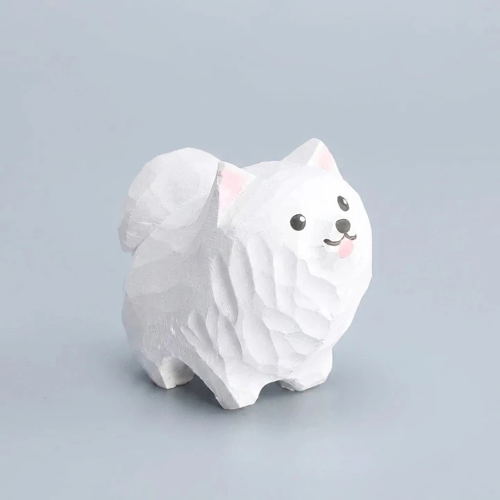 LACIAGA 木雕狗狗
