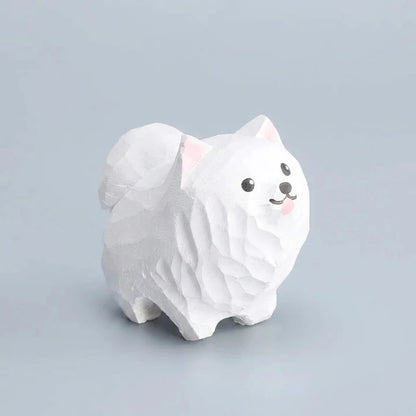 LACIAGA 木雕狗狗
