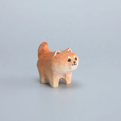 LACIAGA 木雕狗狗