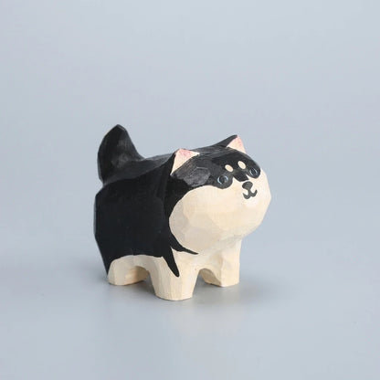 LACIAGA 木雕狗狗